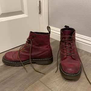 Dr. Marten’s Magenta/Maroon Boots